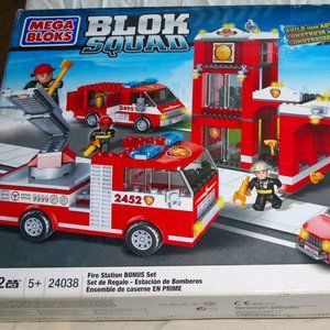 Mega Bloks, Blok Squad, Fire Patrol Rescue 2404 , 956 Piece